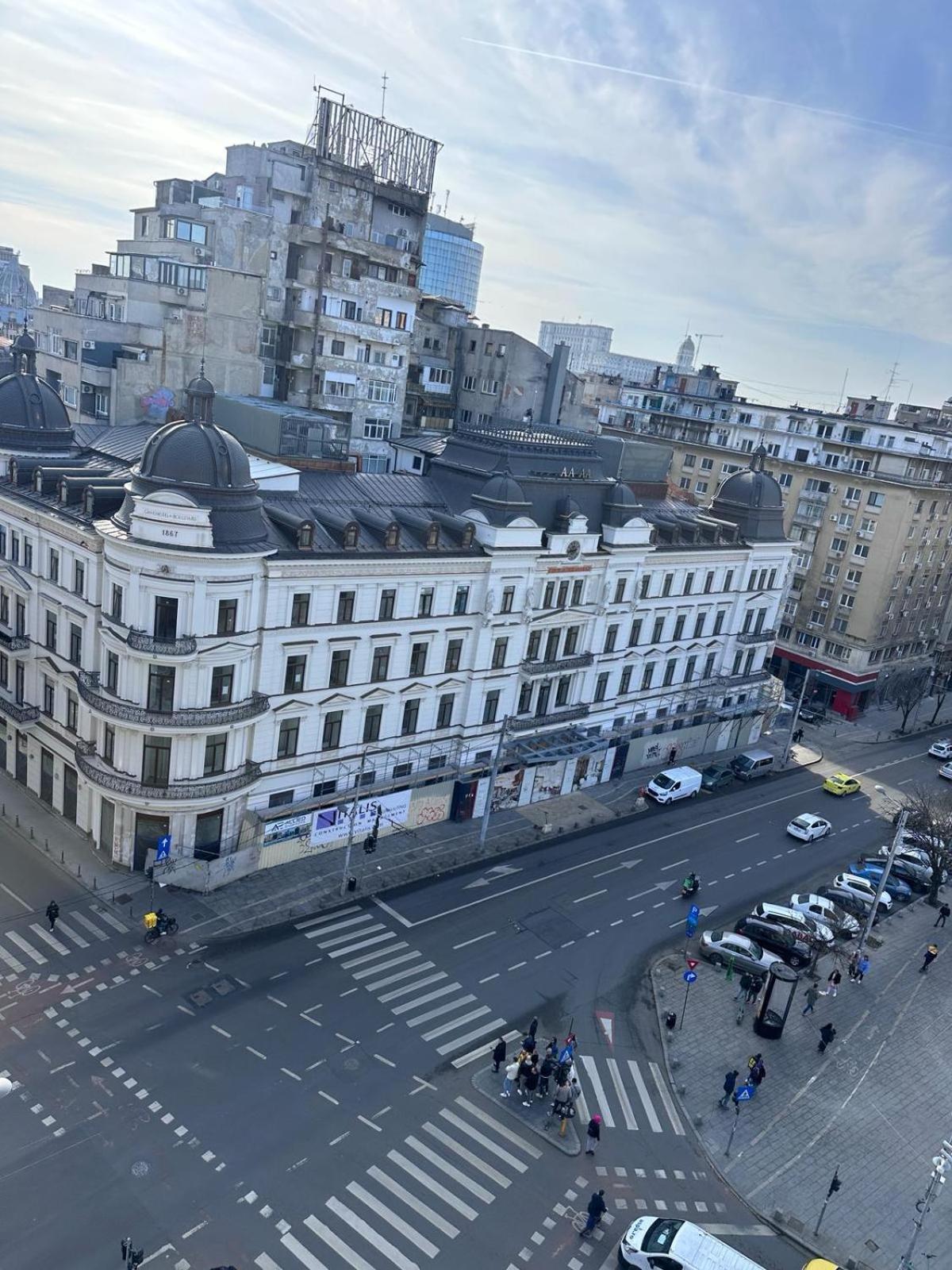 Downtown Studio Calea Victoriei Ultracentral Bukarest Exterior foto